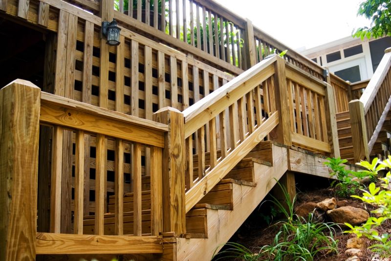Wooden Steps Installation in Alpharetta, GA