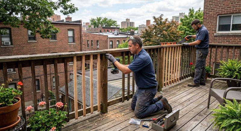 Terrace Post Repair in Redmond, WA