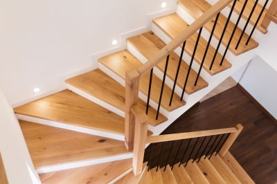 Staircase Wood Railing